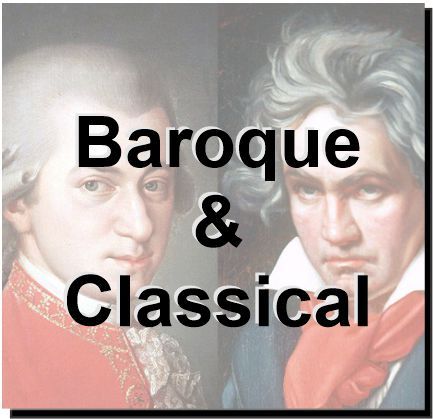 Baroque & Classical era piano music compilation