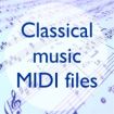 Classical MIDI files