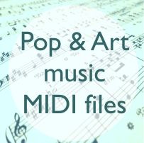 Classical and Popular MIDI files